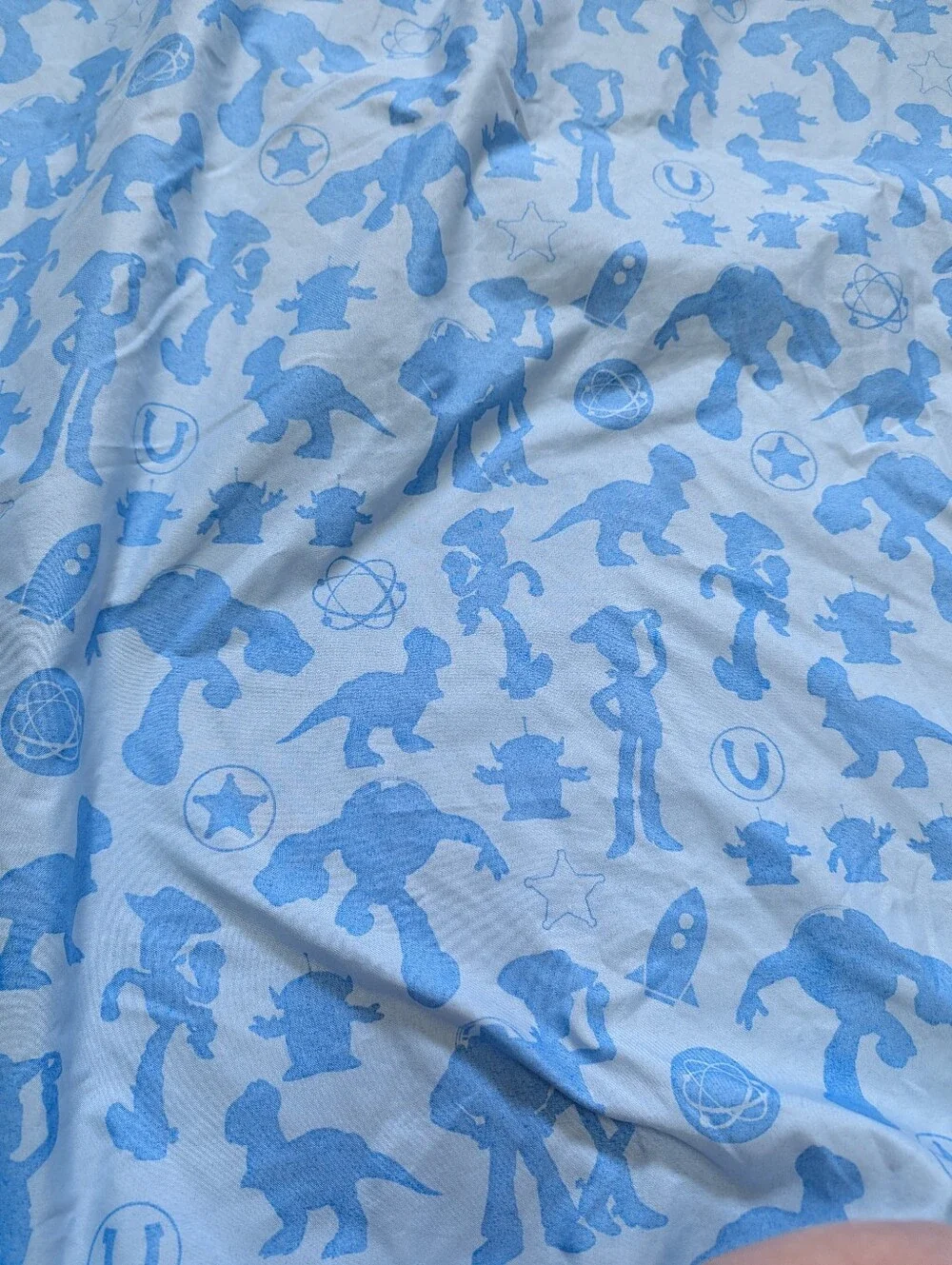 Toy Story Silhouette Toddler Bed Top Sheet 43